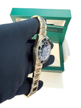 Rolex Submariner Date 40mm Black Dial Ceramic Bezel Yellow Gold Watch 116618LN