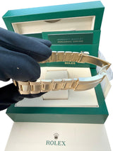 Rolex Submariner Date 40mm Black Dial Ceramic Bezel Yellow Gold Watch 116618LN