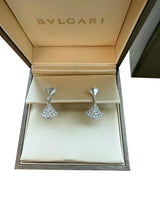 Bulgari Divas’ Dream 0.94ct Diamond Earrings With Pave Diamonds 18K White Gold