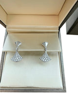 Bulgari Divas’ Dream 0.94ct Diamond Earrings With Pave Diamonds 18K White Gold