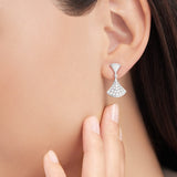 Bulgari Divas’ Dream 0.94ct Diamond Earrings With Pave Diamonds 18K White Gold