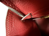 Hermes Bikrin 30 Rouge Grenat Togo Leather Stamp A With Gold Hardware Handbag