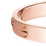 Cartier Love Bracelet Classic Model With Two Functional Screws 18K Rose Gold