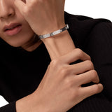 Cartier Love Bracelet 10 Diamonds Classic Model 18K White Gold Bangle