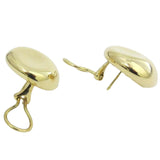 Tiffany & Co. Elsa Peretti 18K Yellow Gold Thumbprint Earrings