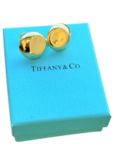 Tiffany & Co. Elsa Peretti 18K Yellow Gold Thumbprint Earrings