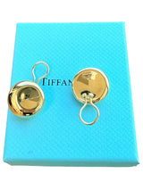 Tiffany & Co. Elsa Peretti 18K Yellow Gold Thumbprint Earrings