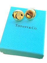 Tiffany & Co. Elsa Peretti 18K Yellow Gold Thumbprint Earrings