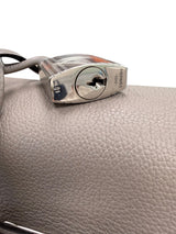 Hermès Kelly Voyage Travel 50cm Grey Evercolor Leather Palladium Hardware