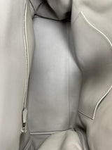 Hermès Kelly Voyage Travel 50cm Grey Evercolor Leather Palladium Hardware