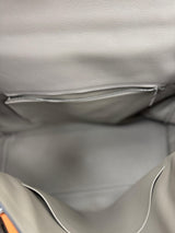 Hermès Kelly Voyage Travel 50cm Grey Evercolor Leather Palladium Hardware