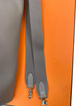 Hermès Kelly Voyage Travel 50cm Grey Evercolor Leather Palladium Hardware