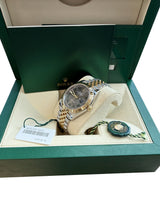Rolex Datejust 41mm Steel Yellow Gold Steel Wimbledon Dial Mens Watch 126333