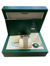 Rolex Datejust 41mm Steel Yellow Gold Steel Wimbledon Dial Mens Watch 126333