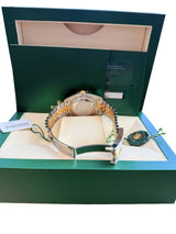 Rolex Datejust 41mm Steel Yellow Gold Steel Wimbledon Dial Mens Watch 126333