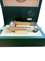Rolex Datejust 41mm Steel Yellow Gold Steel Wimbledon Dial Mens Watch 126333