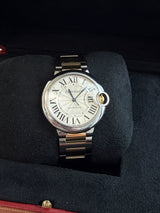 Cartier Ballon Bleu De Cartier 36mm Midsize Two-Tone Yellow Gold Watch W2BB0012
