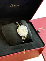 Cartier Ballon Bleu De Cartier 36mm Midsize Two-Tone Yellow Gold Watch W2BB0012