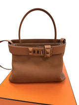 Hermès Medor Togo Swift Leather In Gold Handbag