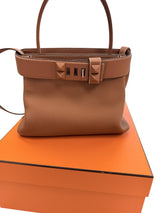 Hermès Medor Togo Swift Leather In Gold Handbag