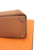 Hermès Medor Togo Swift Leather In Gold Handbag