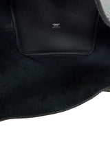 Hermes Picotin Lock Taurillon Clemence Leather Handbag With Palladium Hardware