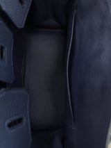 Hermès Birkin 25 Bleu Nuit Togo Leather With Palladium Hardware
