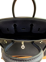 Hermès Birkin 25 Bleu Nuit Togo Leather With Palladium Hardware
