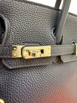 Hermès Birkin 25 Bleu Nuit Togo Leather With Palladium Hardware