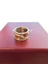 Cartier Panther Ring in 18 Karat White Yellow Gold Band