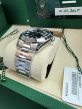 Rolex Datejust 41mm Blue Dial Smooth Bezel Oyster Bracelet Steel Watch 126300
