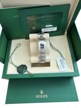Rolex Datejust 41mm Blue Dial Smooth Bezel Oyster Bracelet Steel Watch 126300