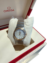Omega Constellation White Mother of Pearl Dial Ladies Watch 123.20.27.60.55.001