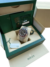 Rolex GMT Master II Steel Blue Red Pepsi Bezel Jubilee Bracelet Watch 126710BLRO