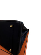 Hermès Birkin 35 Black De Coromandel Chevre Leather With Gold Hardware
