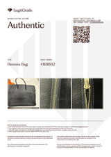 Hermès Birkin 35 Black De Coromandel Chevre Leather With Gold Hardware
