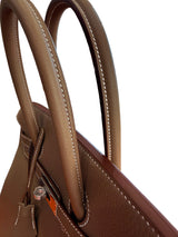 Hermès Birkin 35 Etoupe Togo Leather With Palladium Hardware Handbag