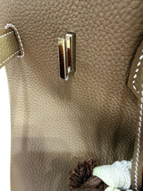 Hermès Birkin 35 Etoupe Togo Leather With Palladium Hardware Handbag