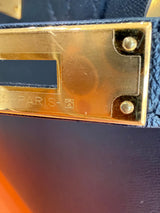 Hermès Birkin 30 Sellier Black Madame Leather With Gold Hardware Handbag