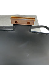 Hermes Mini Constance 18 Cross Body Gris Meyer Epsom Leather With Gold Hardware