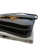 Hermes Mini Constance 18 Cross Body Gris Meyer Epsom Leather With Gold Hardware