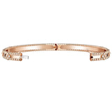 Van Cleef & Arpels Perlee Sweet Clovers Bracelet Small Model 18K Rose Gold