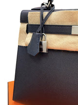 Hermès Kelly Sellier 32 Black Epsom Leather With Palladium Hardware