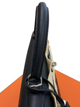 Hermès Kelly Sellier 32 Black Epsom Leather With Palladium Hardware