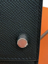 Hermès Kelly Sellier 32 Black Epsom Leather With Palladium Hardware