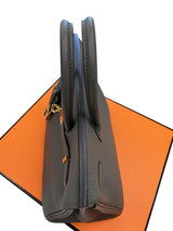 Hermès Birkin 25 Gris Meyer Togo Leather With Gold Hardware Handbag