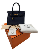 Hermes Birkin Size 30 Grimist Togo Leather With Gold Hardware Handbag