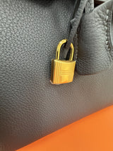 Hermes Birkin Size 30 Grimist Togo Leather With Gold Hardware Handbag
