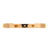 Cartier Love Diamond Cuff Bracelet in 18K Yellow Gold Size 18