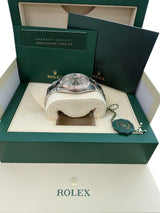 Rolex Datejust 41mm Sundust Dial Two-Tone Everose Gold Fluted Bezel Watch 126331